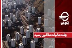 وقت مالیات ملاکین رسید