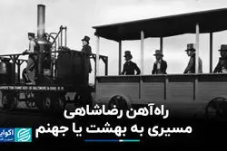 مسیر تاسیس راه‌آهن رضاشاهی