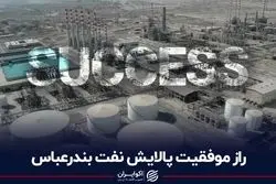 راز موفقیت پالایش نفت بندرعباس