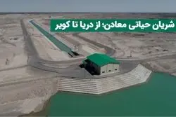 شریان حیاتی معادن؛ از دریا تا کویر