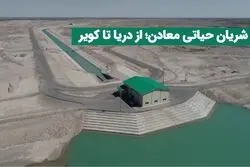 شریان حیاتی معادن؛ از دریا تا کویر