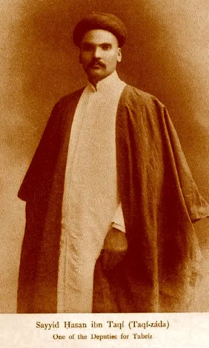 فرصت‌طلبیِ سیاسی به تقی‌زاده نمی‌چسبد