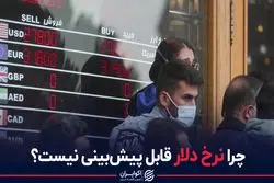 چرا نرخ دلار قابل پیش‌بینی نیست؟