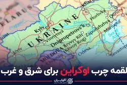 لقمه چرب اوکراین برای شرق  و غرب