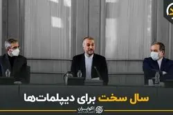 سال سخت برای دیپلمات‌ها