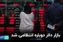 بازار دلار دوباره انتظامی شد