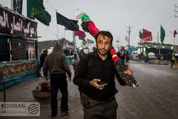 16 زخمی در حادثه تصادف مینی‌بوس زائران ایرانی در مسیر نجف به کربلا