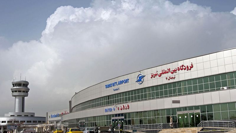 بازگشت فرودگاه تبریز به مدار 