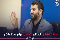 خط و نشان یارانه‌ای رئیسی برای عبدالملکی