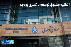 تخلیه صندوق توسعه با کسری بودجه