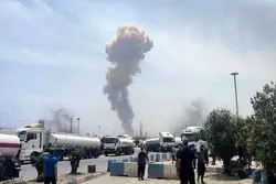 لحظه به لحظه از انفجار مهیب در بندرعباس؛ خروج کامیون‌ها از بندر شهید رجایی/ منشا انفجار کالای خطرناک داخل کانتینر بود