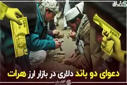 دعوای دو باند دلاری در بازار ارز هرات