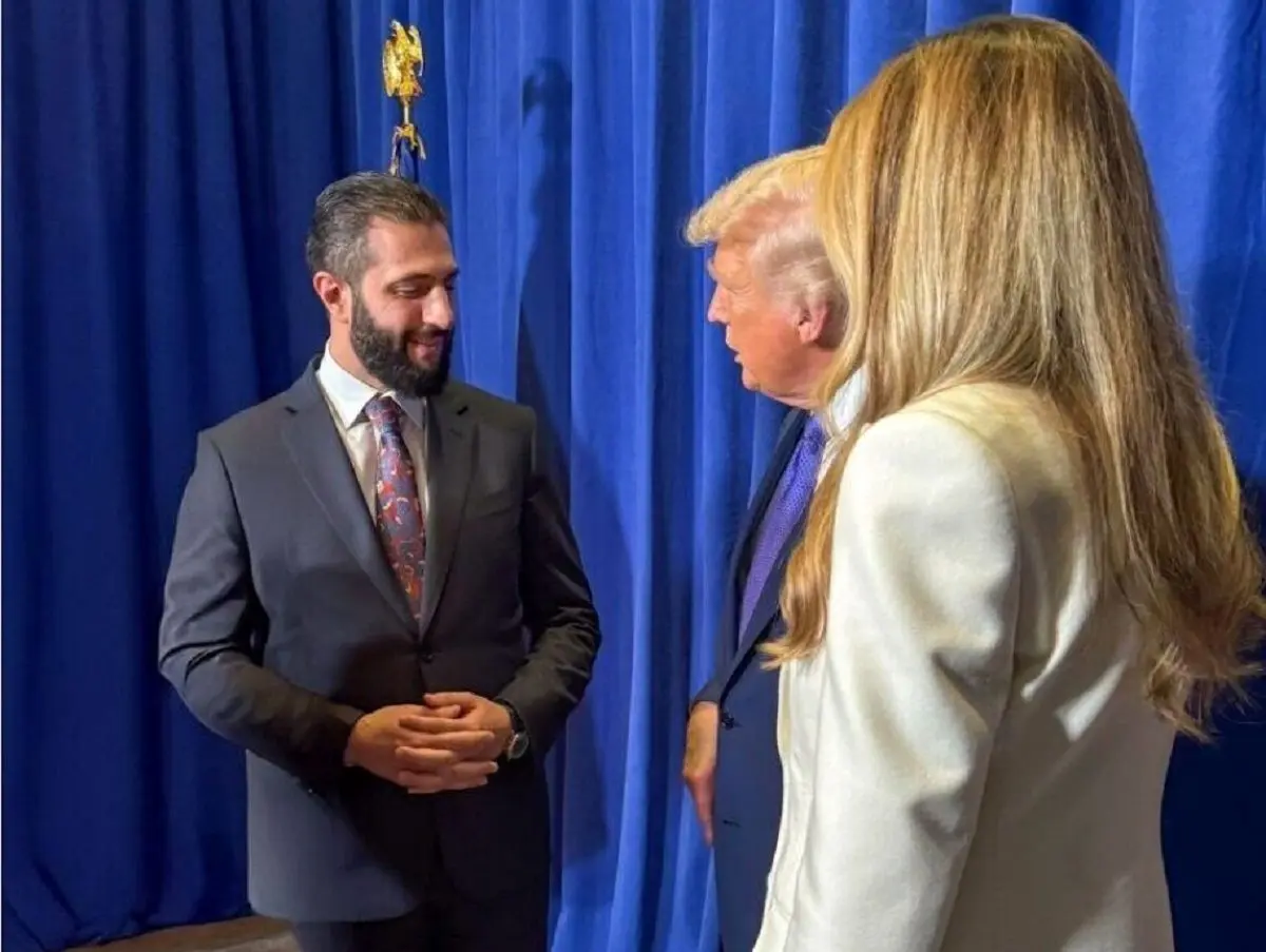 دیدار احمد الشرع با ترامپ