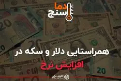 همراستایی دلار و سکه در افزایش نرخ