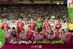 وقتی پای مسائل سیاسی به فوتبال باز شد