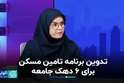 تدوین برنامه تامین مسکن برای 6 دهک جامعه