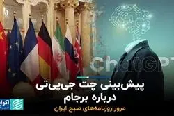 پیش‌بینی چت جی‌پی‌تی درباره برجام