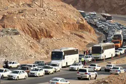 هشدار ترافیکی پلیس راه / ترافیک سنگین در چالوس