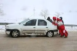 این جاده‌ها به دلیل بارش برف مسدود شدند
