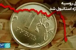 روبل روسیه سوژه استانبول شد