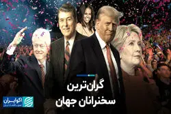 گران‌ترین سخنرانان جهان