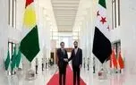 حاشیه در استقبال از بارزانی در دمشق؛ چرا پرچم عراق غایب بود؟