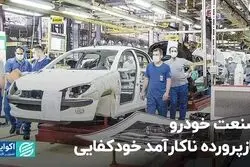 صنعت خودرو، نازپرورده ناکارآمد خودکفایی