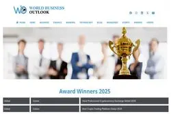 «کوینکس» دو جایزه معتبر جهانی از مجله World Business Outlook دریافت کرد