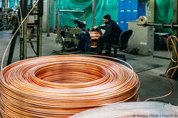  قیمت جهانی مس به مرز 8500 دلار در تن رسید