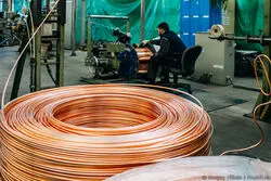  قیمت جهانی مس به مرز 8500 دلار در تن رسید