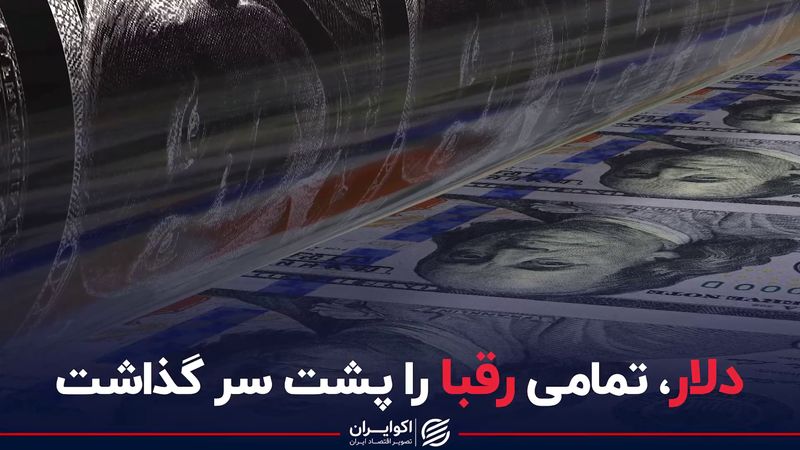 دلار؛ تمامی رقبا را پشت سر گذاشت