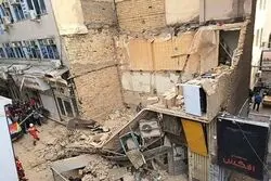 جزییات ریزش ساختمان قدیمی در شرق تهران 