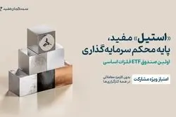 آغاز پذیره‌نویسی صندوق فلزات اساسی «استیل» مفید با امتیاز ویژه مشارکت