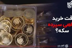 وقت خرید گواهی سپرده سکه ؟