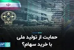 حمایت از تولید ملی با خرید سهام؟ 