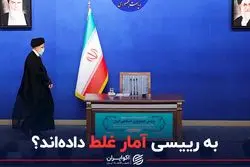 به رئیسی آمار غلط داده‌اند؟