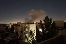 نقاطی از تهران هدف حمله موشکی قرار گرفت