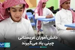 175 معلم زبان چینی در مدارس عربستان سعودی استخدام شدند