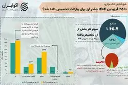 تخصیص ارز وارداتی در 1404 بالا رفت