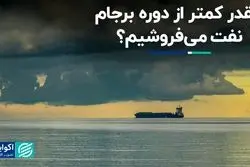 مقایسه فروش نفت ایران در برجام و پسابرجام