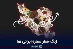 زنگ خطر سفره ایرانی‌ها