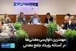 مهمترین دلواپسی معدنی‌‌ها در آستانه رویداد جامع معدنی