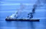 حادثه تازه در تنگه هرمز/ گزارش اصابت پرتابه به یک نفتکش