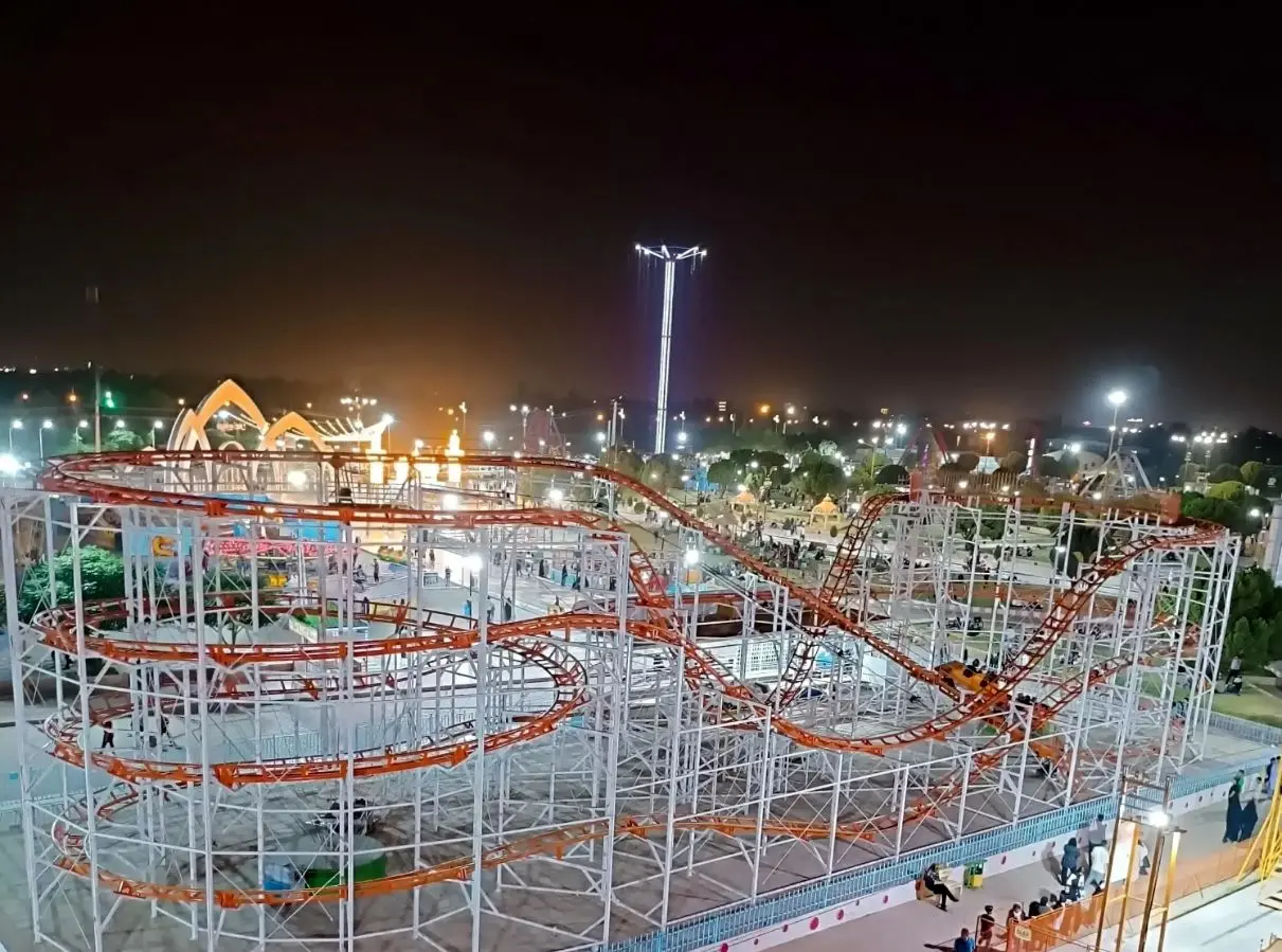 ترخیص مصدومان حادثه شهربازی کرمان 