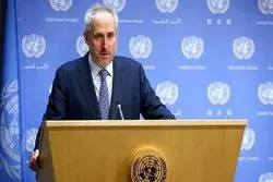 سخنگوی سازمان ملل: شورای امنیت درباره مکانیسم ماشه تصمیم‌گیری خواهد کرد