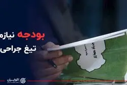 بودجه به تیغ جراحی نیاز دارد