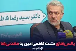 پالس‌های مثبت فاطمی‌امین به معدنی‌ها