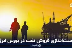 پوست‌اندازی فروش نفت در بورس انرژی