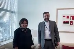 رایزنی‌ غریب‌آبادی با معاون دبیرکل سازمان ملل درباره موضوعات مرتبط با قطعنامه ۲۲۳۱
