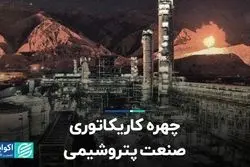 چهره کاریکاتوری صنعت پتروشیمی